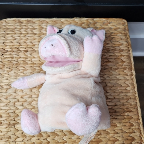 DANDEE STUFFED PLUSH PIG PUPPET TALKS SINGS OINKS SONGS OLD MACDONALD - Picture 7 of 9
